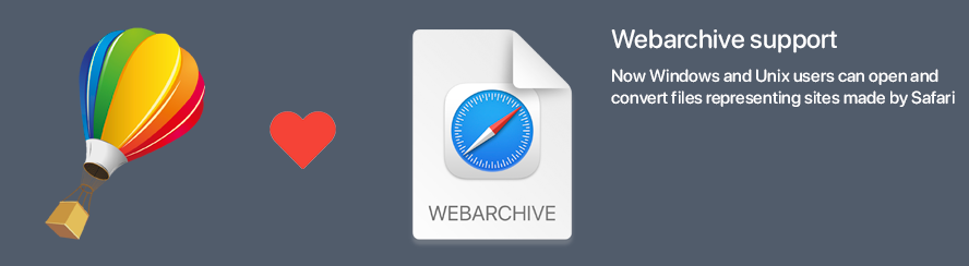 Convert webarchive